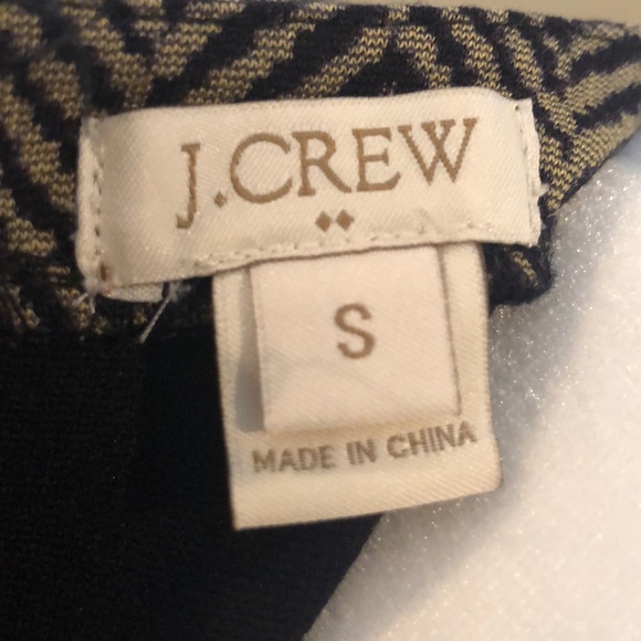 J. Crew Knit Herringbone pattern Dress - Picture 5 of 5